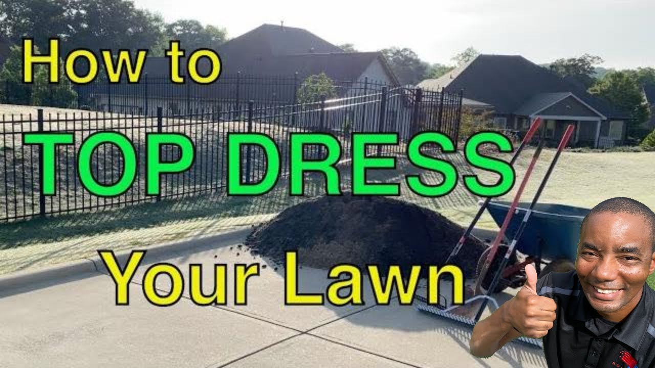 How to [TOP DRESS YOUR LAWN] // LAWN LEVELING with SAND for a GOLF COURSE LAWN