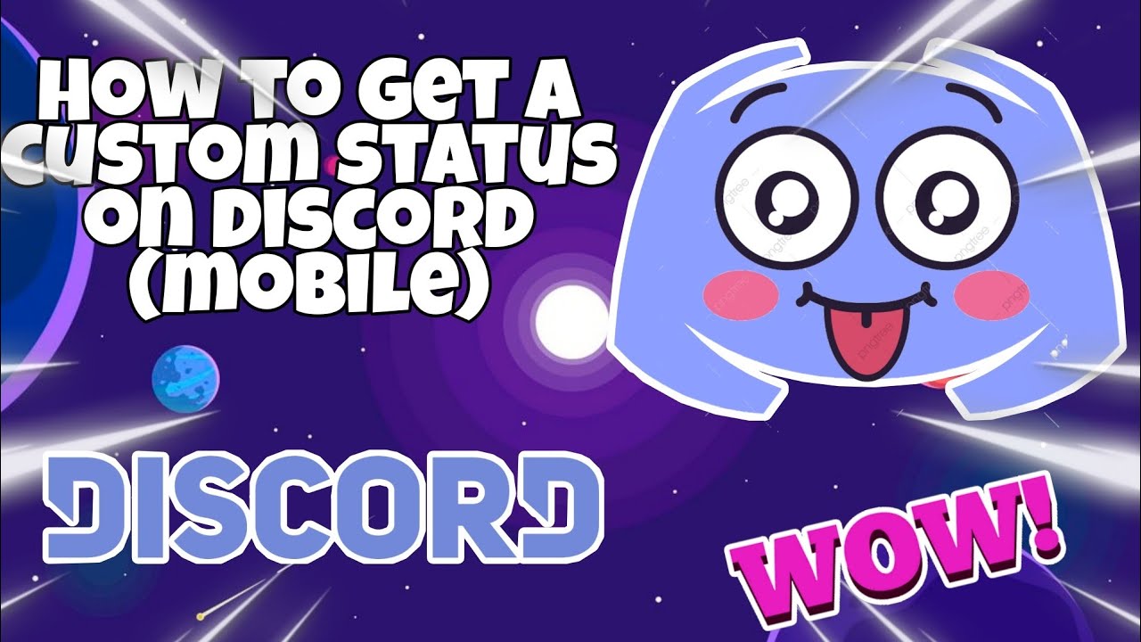 How to get a custom status on discord (mobile)