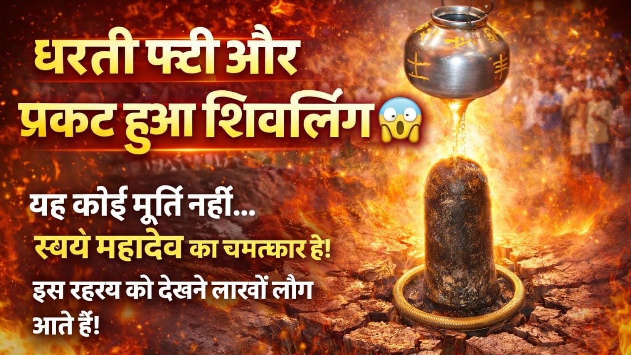 🙏😱 धरती फटी और शिवलिंग प्रकट हुआ | रेलवा महादेव प्राचीन रहस्य