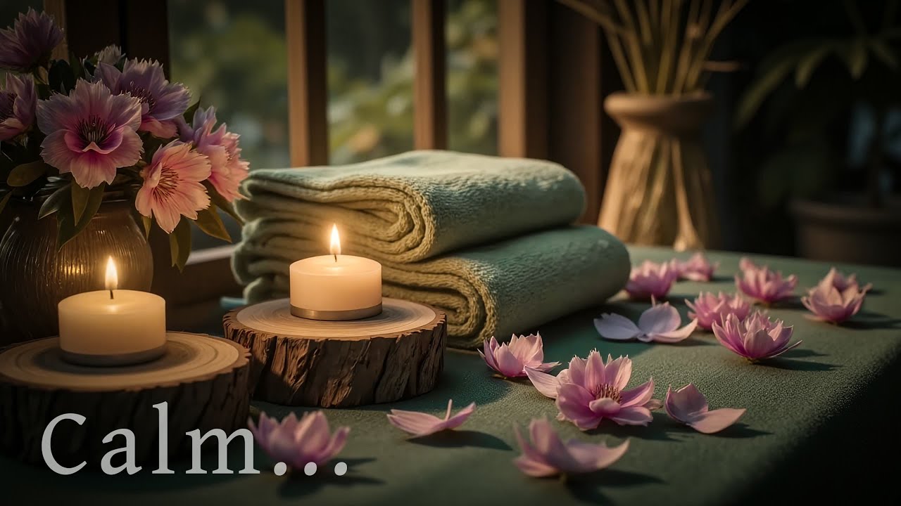 Peaceful Soothing Relaxing Meditation Music, Spa Massage Music Relaxation