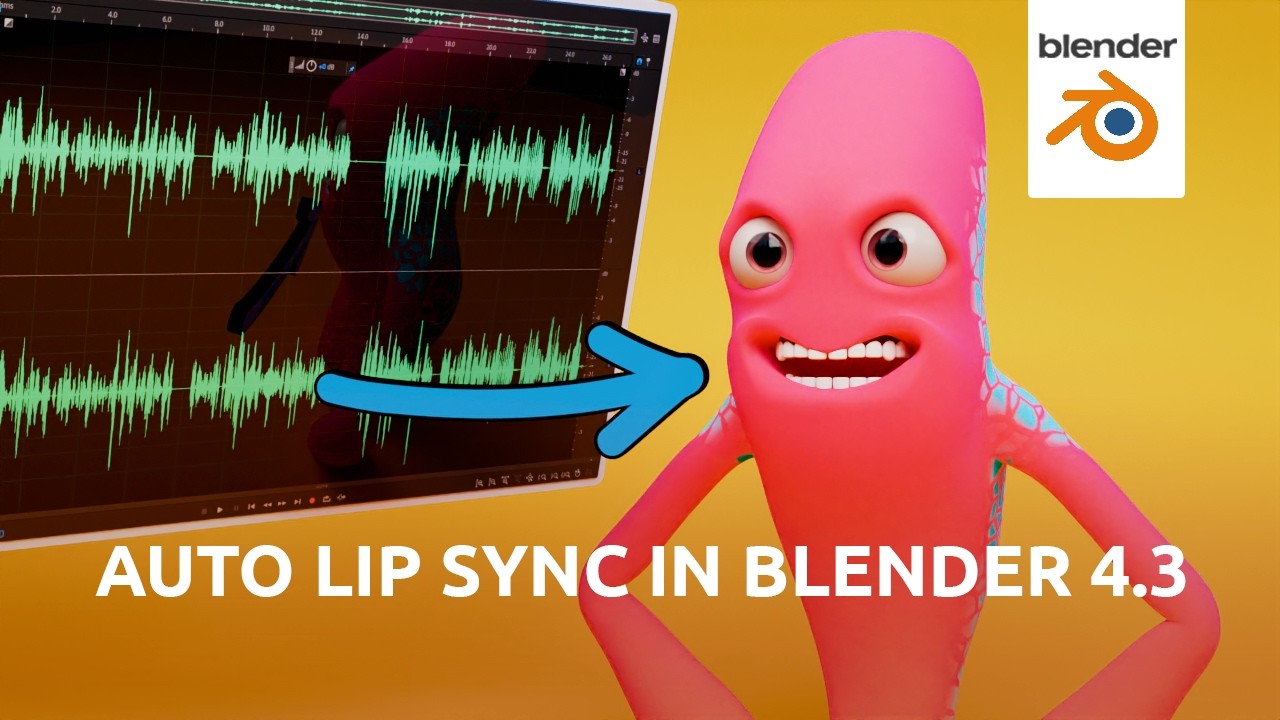 Blender Auto Lip Sync – быстрая и простая анимация персонажей!