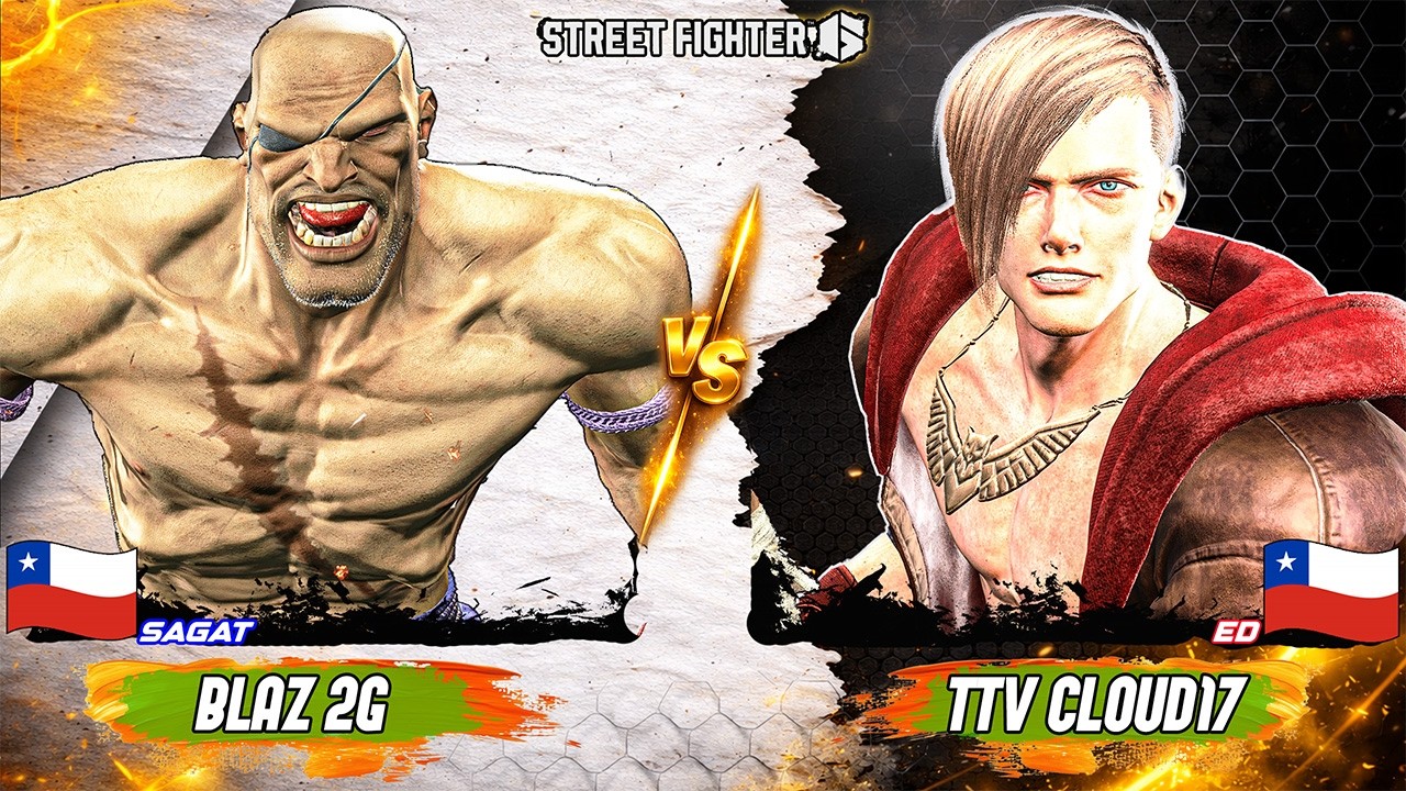 SF6 🔥 Blaz (Sagat)  vs  TTVcloud17 (ED) 🎮 Street Fighter 6 High-Level Gameplay