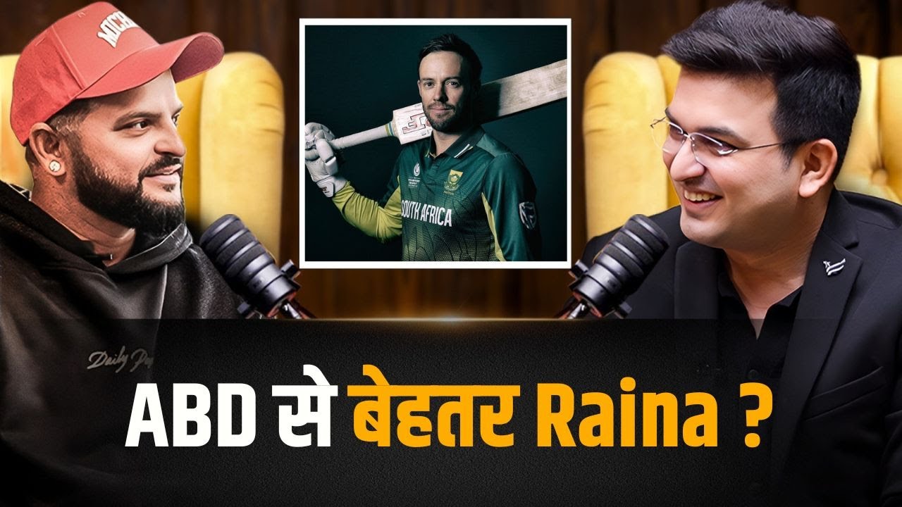 Is Raina Better Than ABD? | Suresh Raina | Shubhankar Mishra