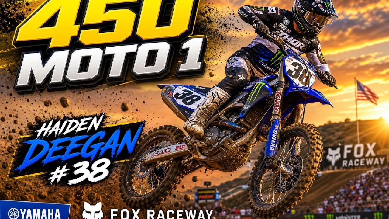 Fox Raceway 2026 Motocross | JETT WR&Oacute;CIŁ! Moto 1 450 | Debiut Deegana
