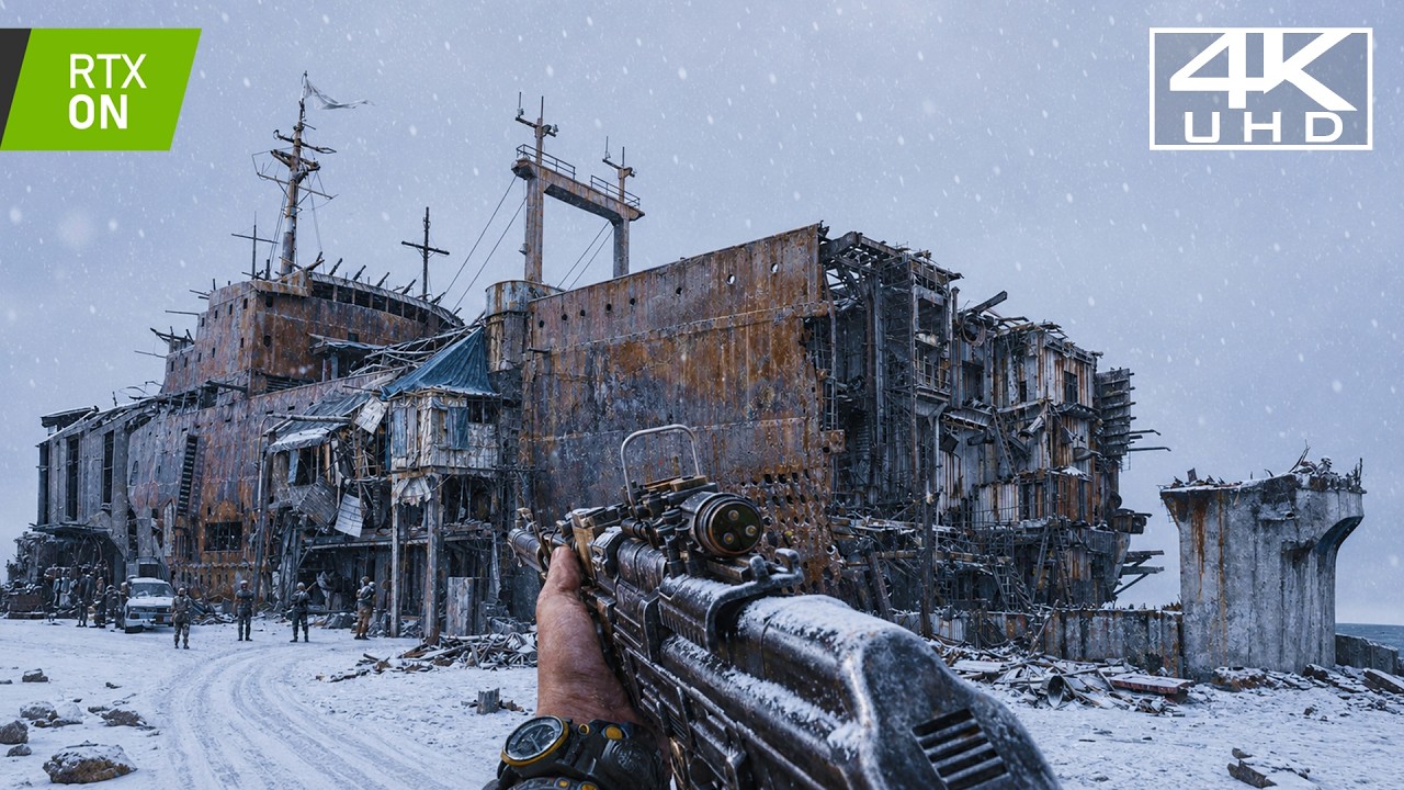 Surviving Nuclear Winter In Radioactive Wasteland | Immersive Gameplay 4K 60FPS Metro Exodus