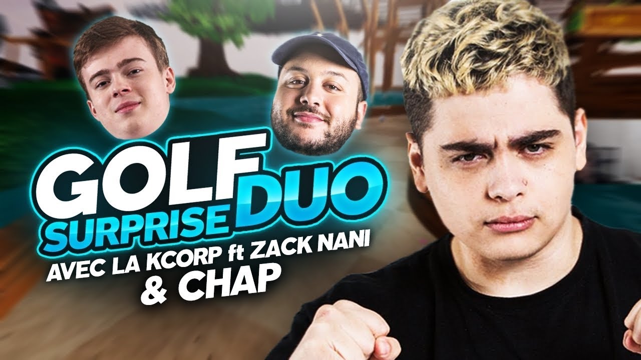 UN GOLF DUO SURPRISE AVEC DU BEAU MONDE ft. ZACK NANI & CHAP