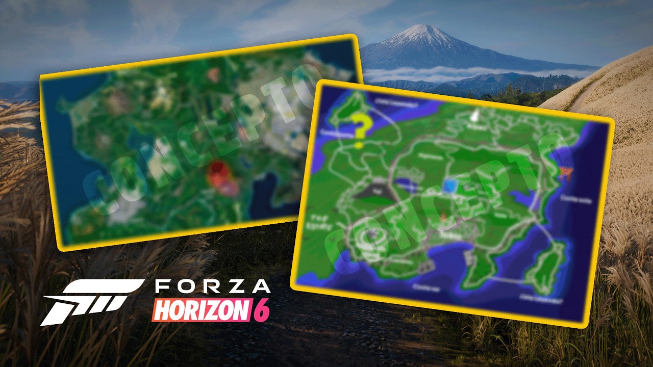Así me imagino el mapa de Forza Horizon 6
