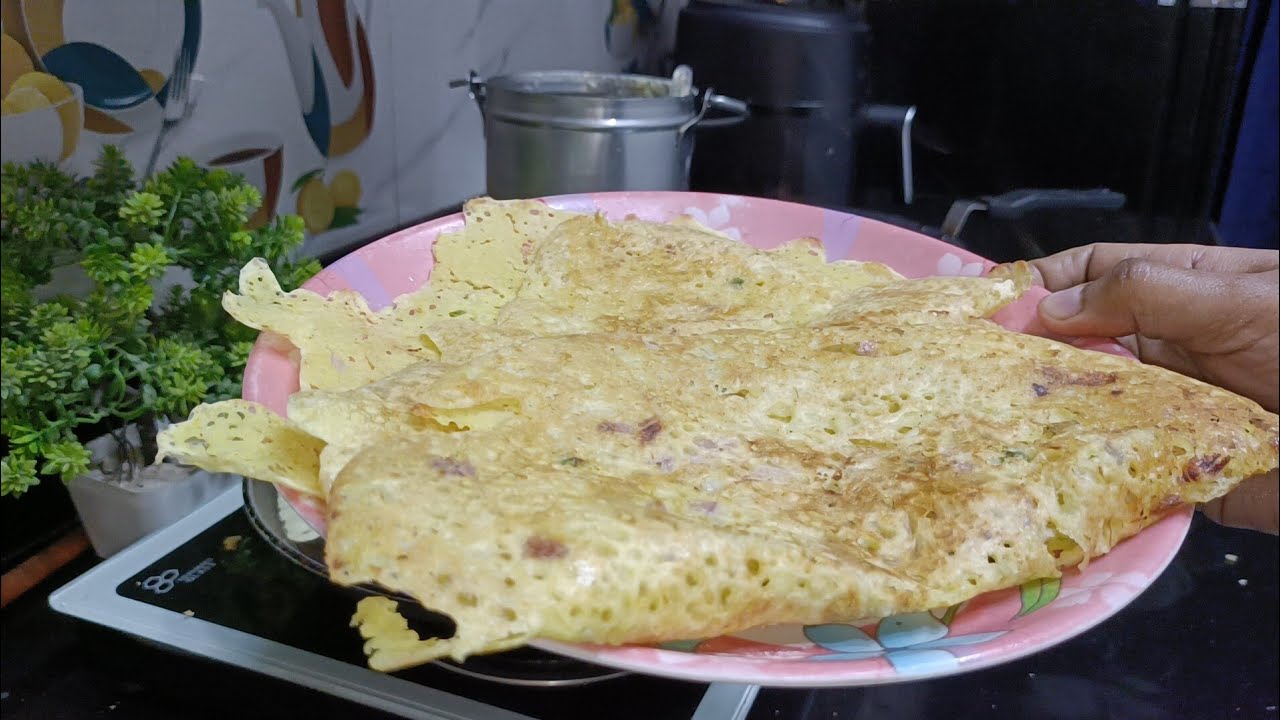 CHAWAL KE AATE KA DOSA 🤤