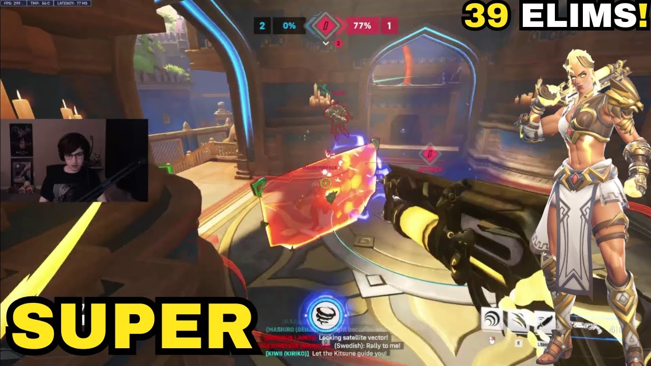 39 ELIMS! SUPERTF INSANE JUNKER QUEEN GAMEPLAY | OVERWATCH 2 SEASON 12