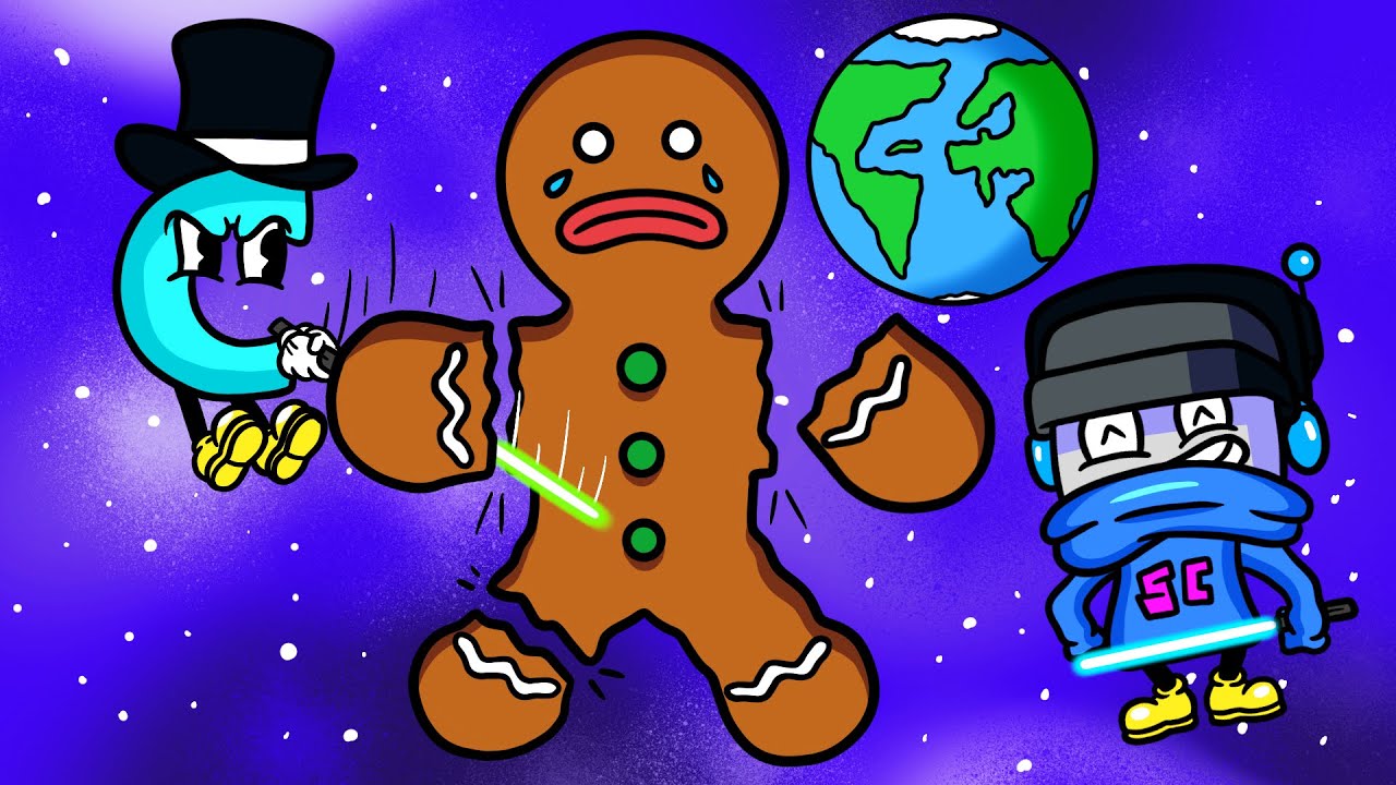 We Decimated a Planet Sized Gingerbread Man in Solar Smash!