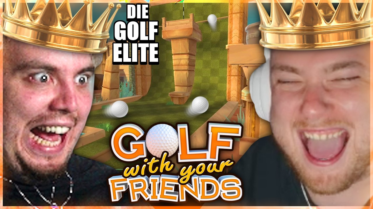 ⛳ DIE BESTEN GOLFER! 🏆 Minigolf vs Kroko & Mehdi 🔥 | SolutionPlayz