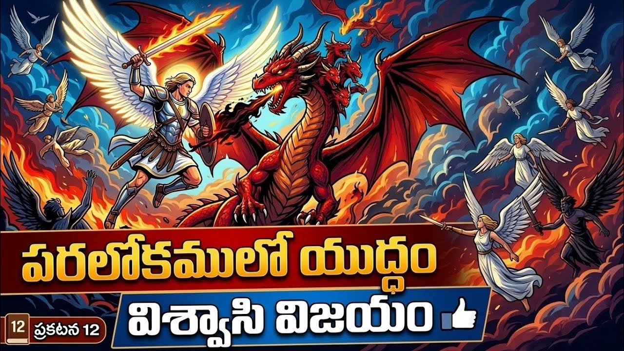 పరలోకములో యుద్ధం - విశ్వాసి విజయం ౹ Telugu latest christian message ౹ Vijayaraju Golla