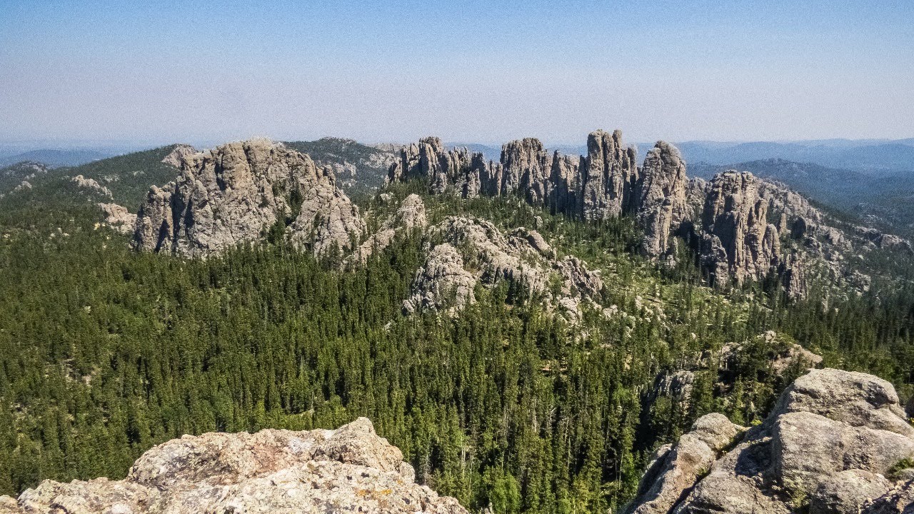 Hiking Little Devils Tower! Black Hills Of South Dakota!