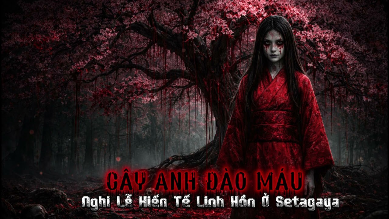 ( TRUYỆN MA - TÂM LINH ):CÂY ANH ĐÀO MÁU