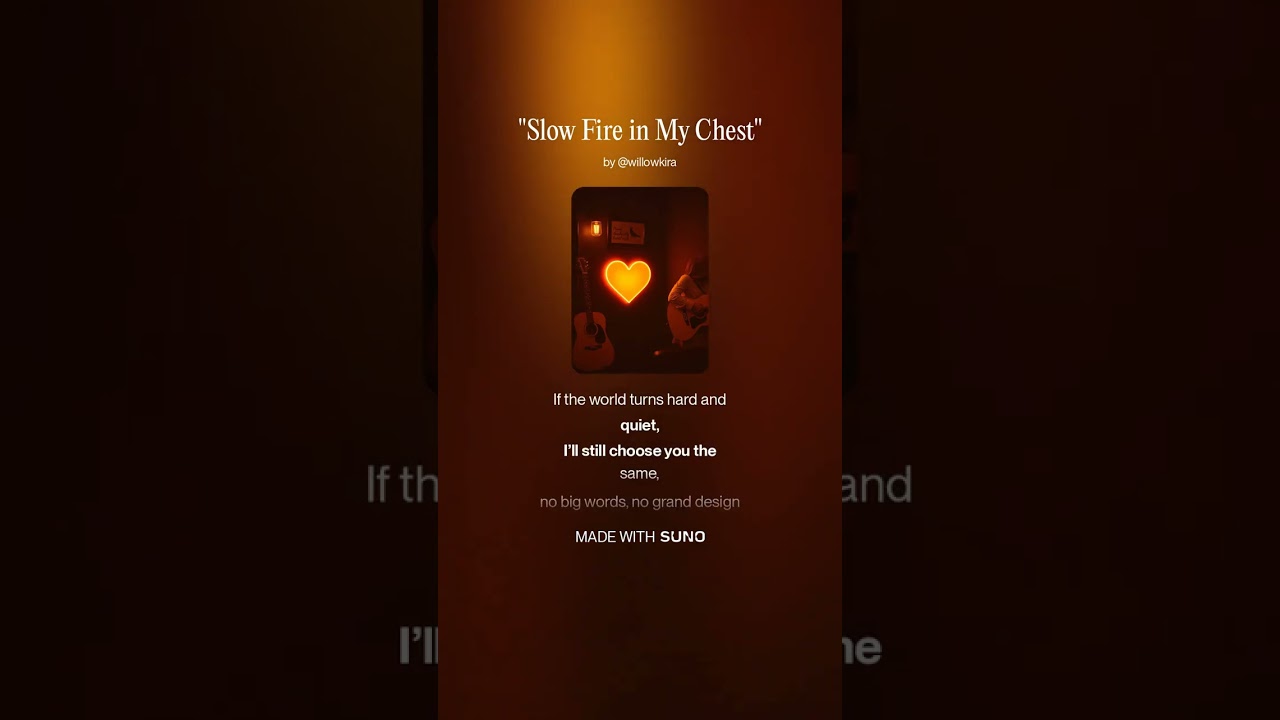 Slow Fire in My Chest