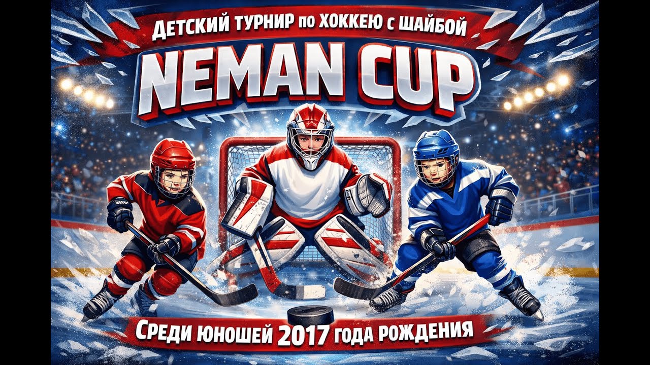 Лида 1 - Авиатор. Хоккей, турнир NEMAN CUP