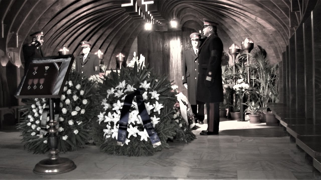 Bende Péter, egykori fővárosi tűzoltóparancsnok temetése