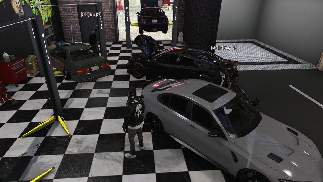 Another New Cool Realistic ASF Car Server On GTA 5 FiveM 🔥 | Working Lifts, Mechanic System, +