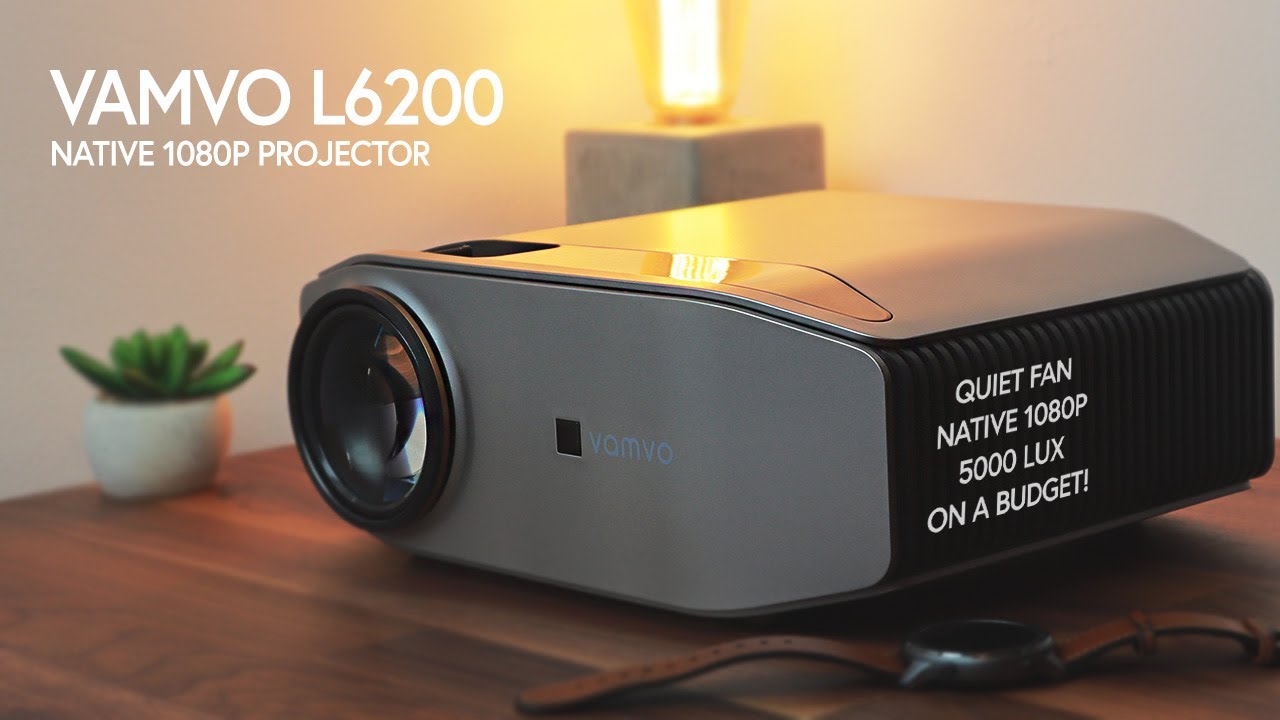Обзор проектора Vamvo L6200 — Собственное разрешение 1080P — Тихий вентилятор — Мой любимый бюдже...