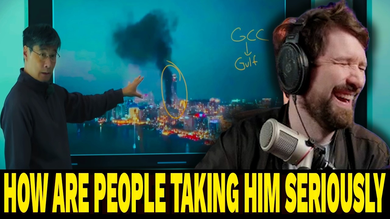 Destiny Reacts to Schizo Professor Explaining The Iran Conflict