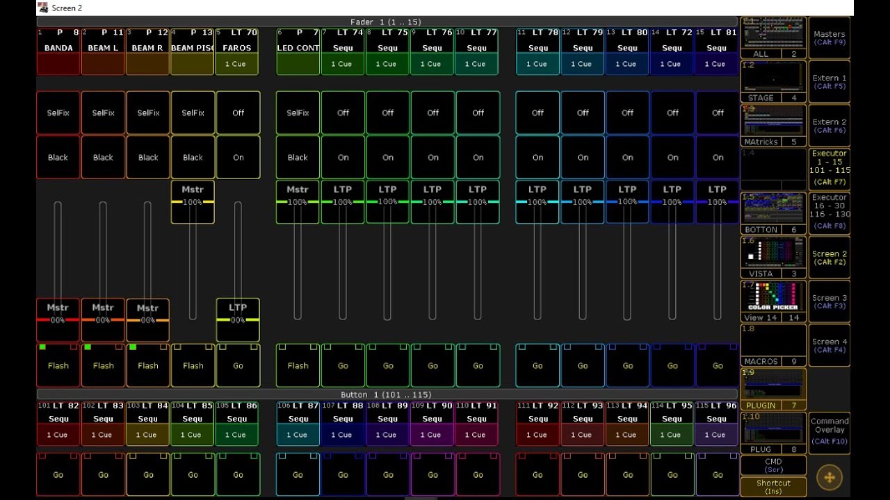 RAINBOW FADER Y COLOR DE BOTONES TUTORIAL  EN ESPAÑOL
