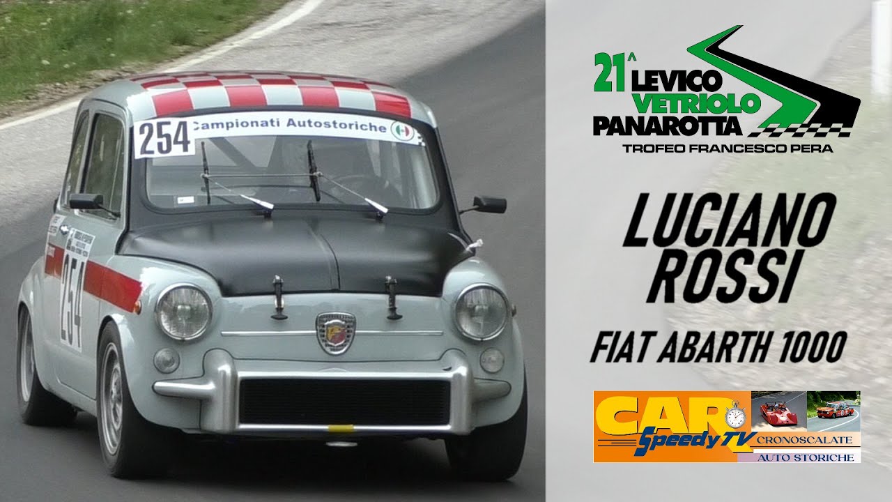 Levico-Vetriolo-Panarotta 2023 || Luciano Rossi || Fiat Abarth 1000