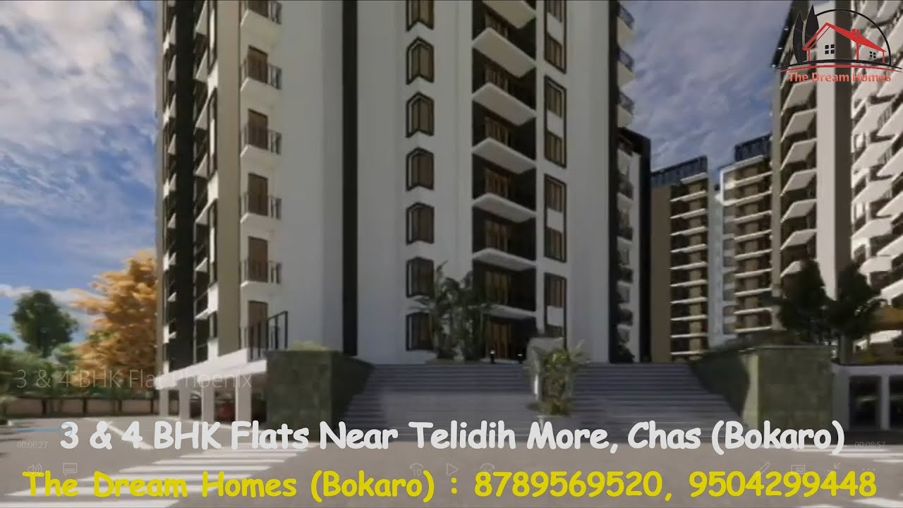 3 & 4 BHK Luxury Flats For Sale  Near Telidih More, Chas (Bokaro Steel City) I Land I Plots I House
