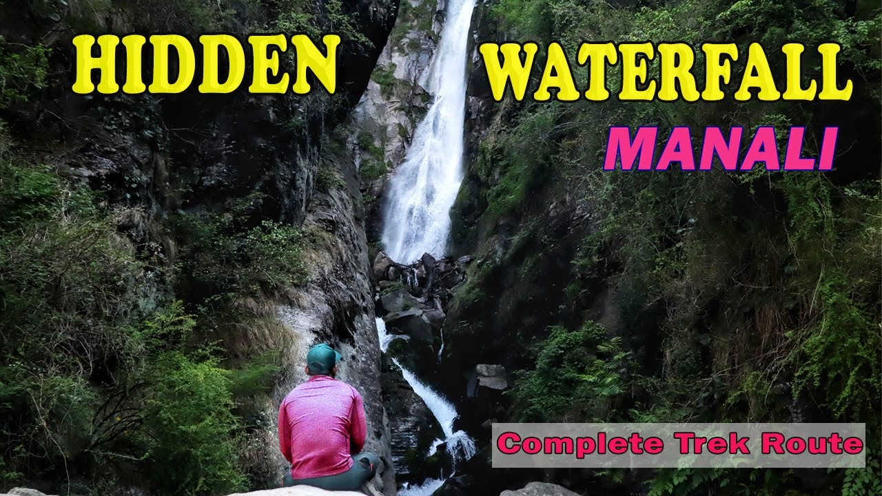 Hidden Waterfall Near Manali  ||  Manali Offbeat destination  ||  Jogini Waterfall trek