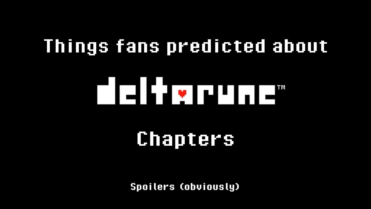 Things Fans Predicted About Deltarune Chapters