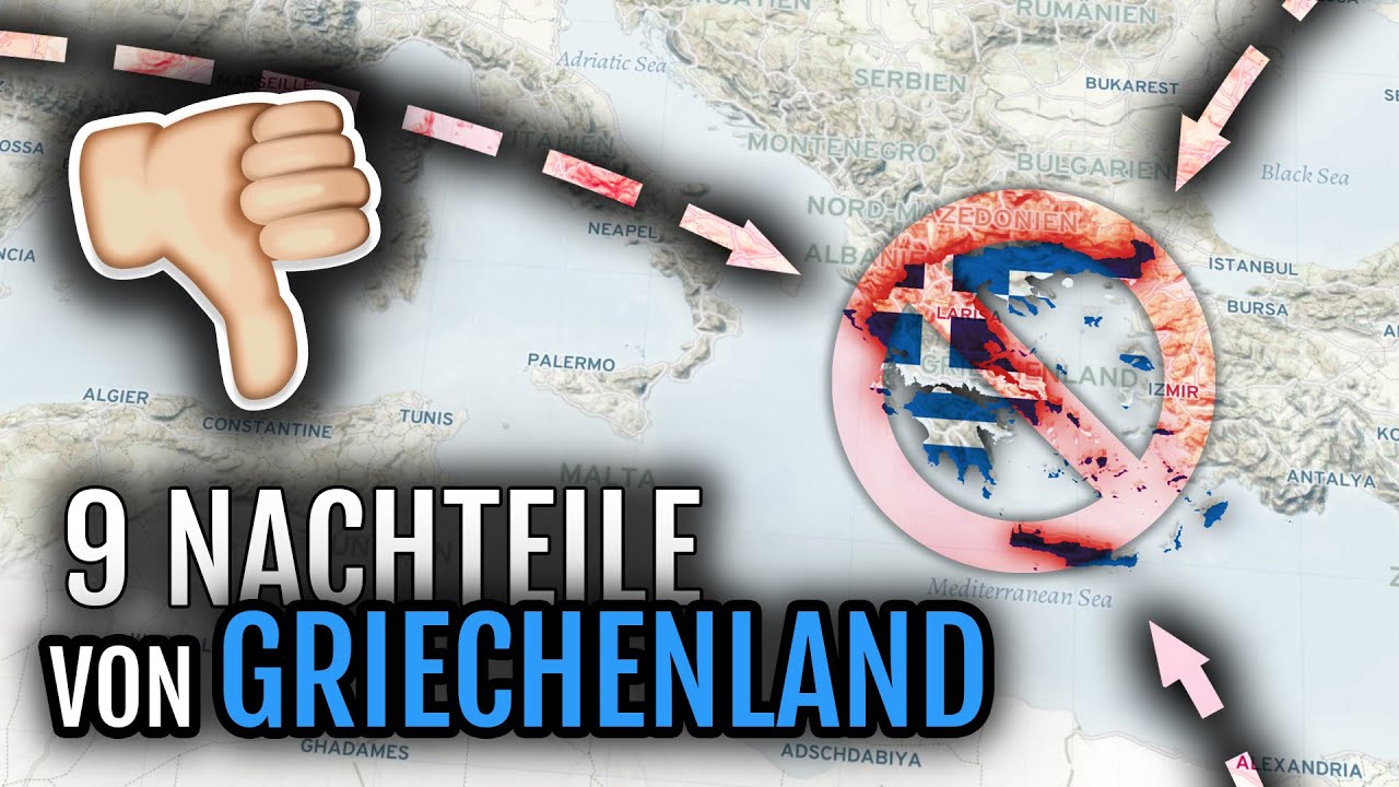 Auswandern Griechenland 🇬🇷👎🏻 | 9 Nachteile!