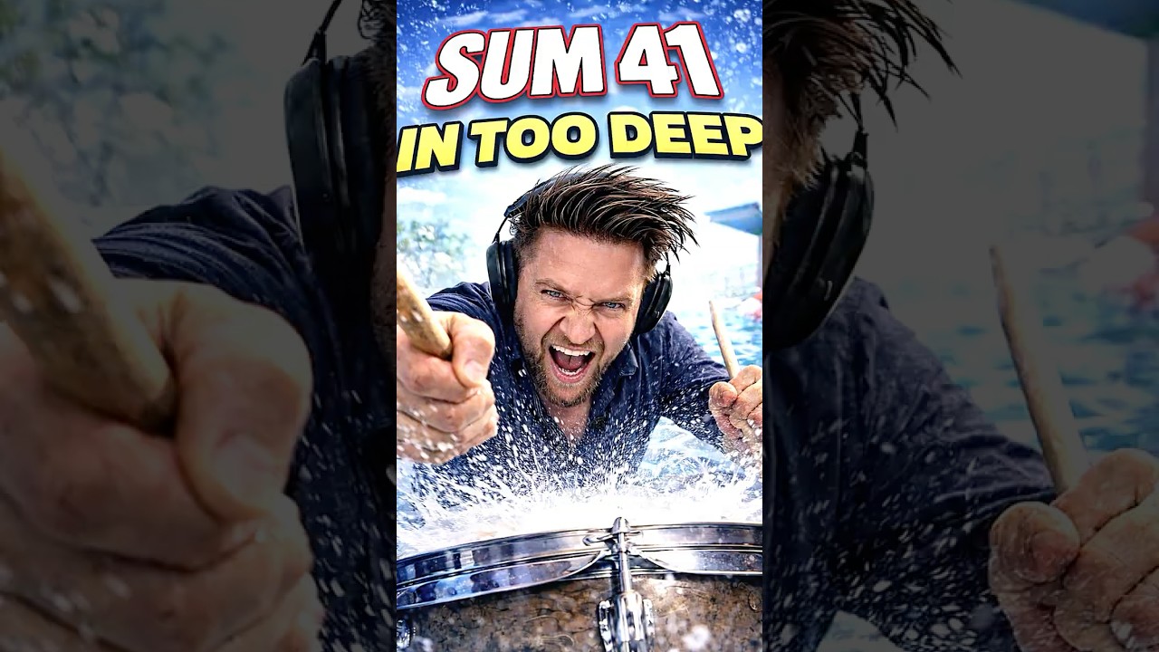 Sum 41 – In Too Deep | Drum Cover 🥁🔥