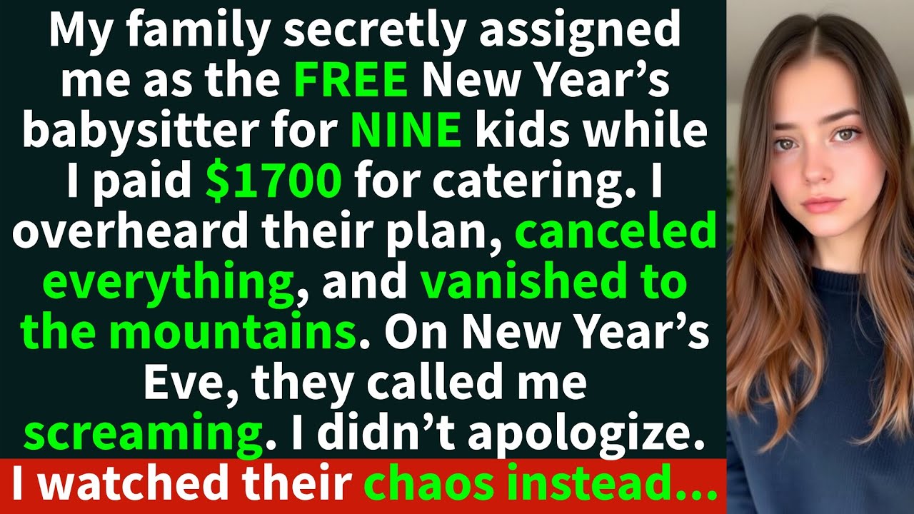 My family turned me into a free New Year’s nanny… so I canceled the $1700 feast.