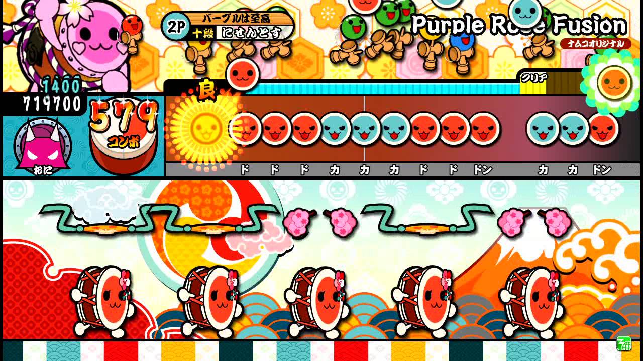 【太鼓の達人モモイロ】 Purple Rose Fusion　全良