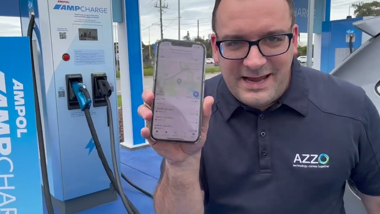 Ampol AmpCharge CHAdeMO EV Charging Review - Altona North - Mitsubishi Outlander PHEV 2018 - EnergyX