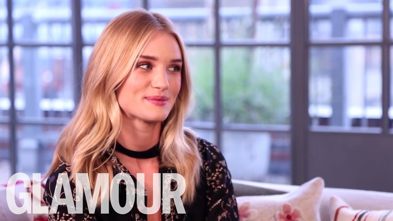 Rosie Huntington-Whiteley talks Beauty and Her Top Secrets | Beauty Talk | Glamour UK