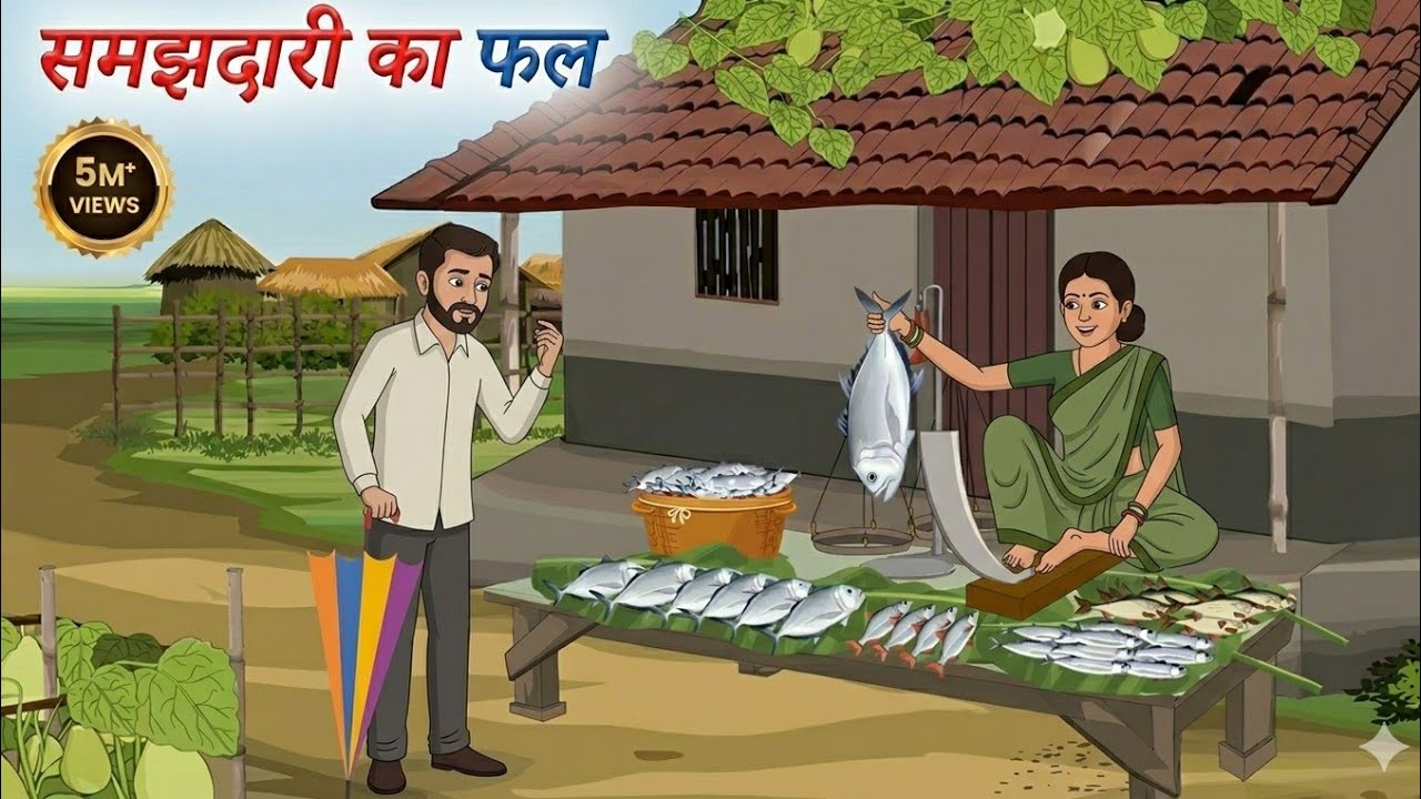 समझदारी का फल ||Hindi story ||Hindi kahani|| Moral Stories | cartoon story 