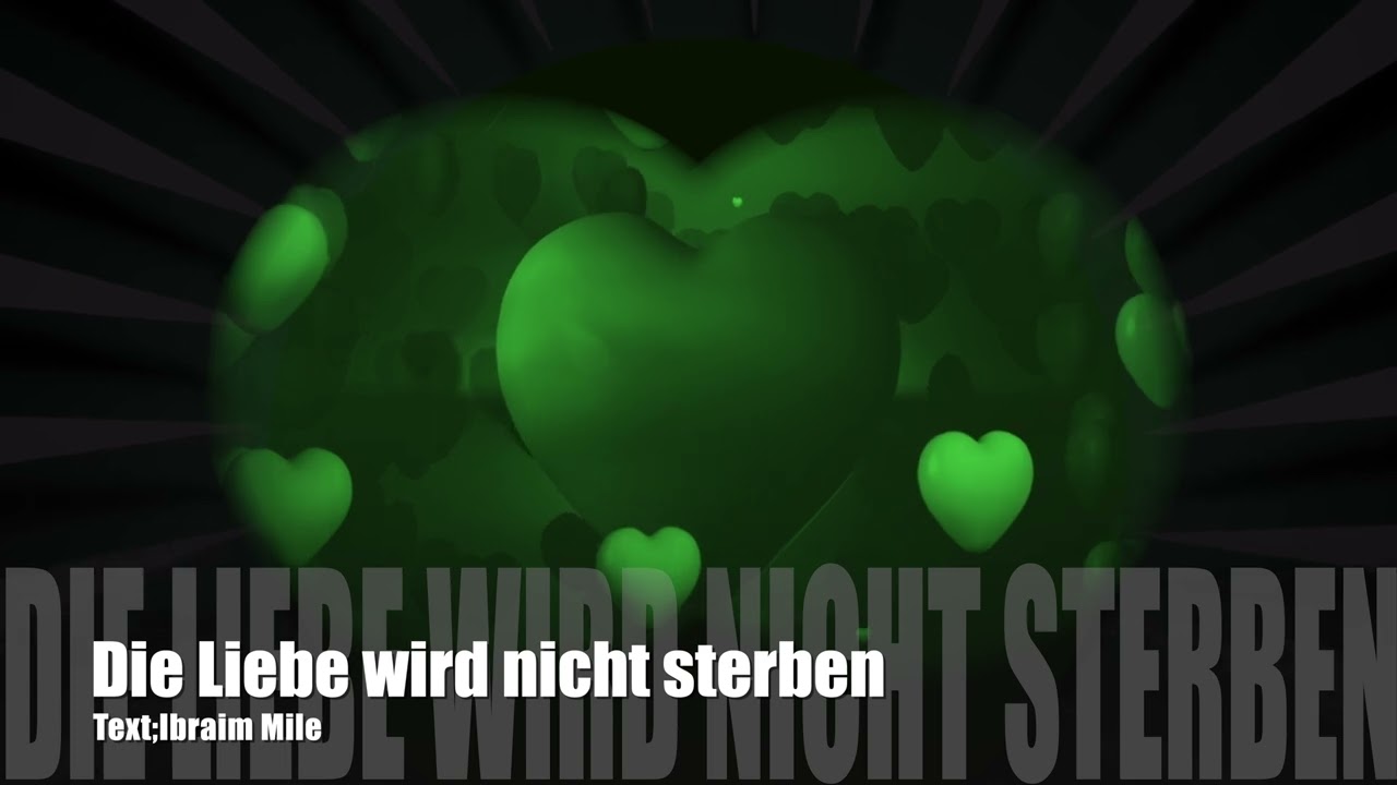 Die Liebe wird nicht sterben