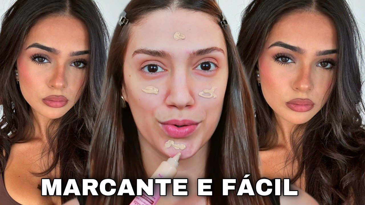 MAKE MARCANTE *SEM DELINEADO* MAQUIAGEM FÁCIL E MARCANTE *PASSO A PASSO COMPLETO