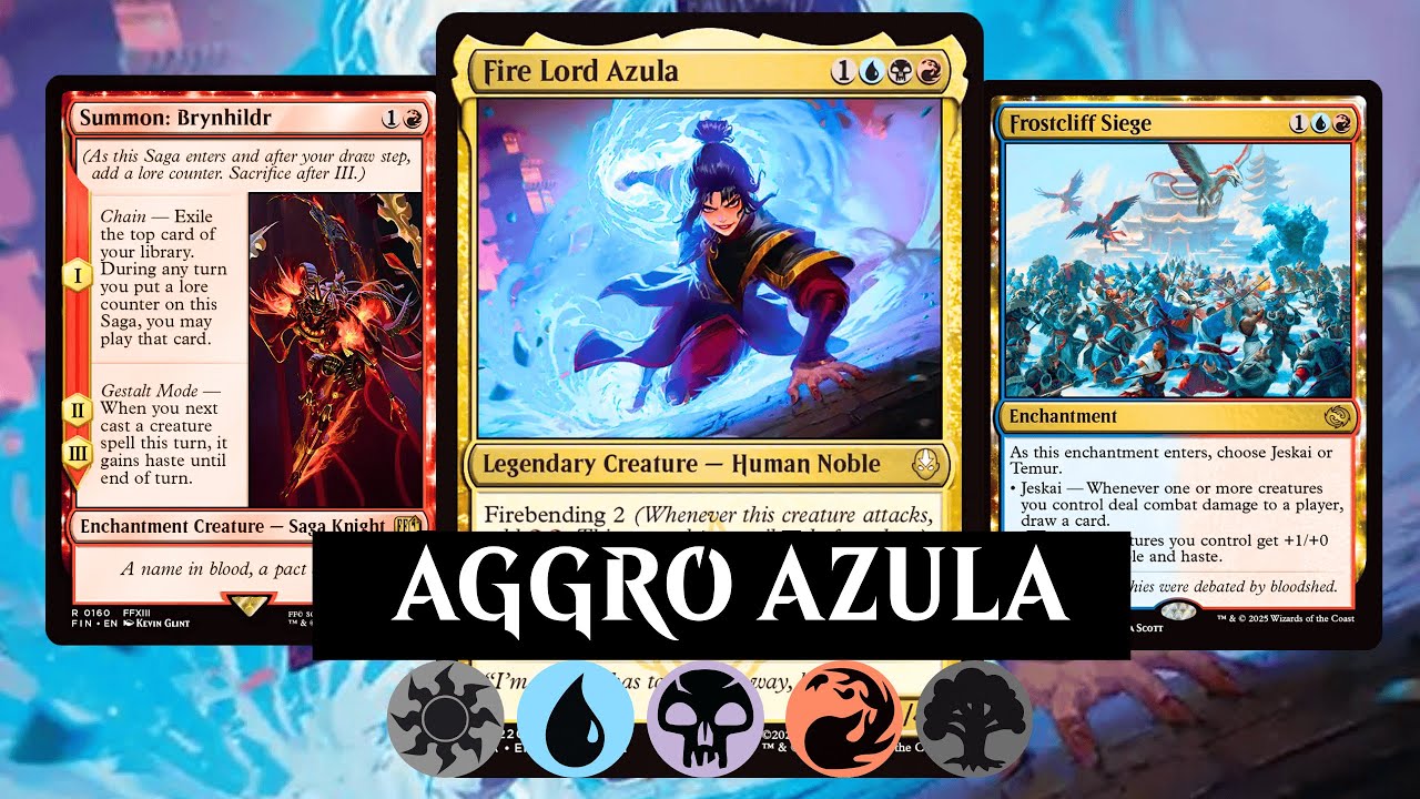Fire Lord Azula Creates DOUBLE TROUBLE! | MTG Arena Standard Grixis