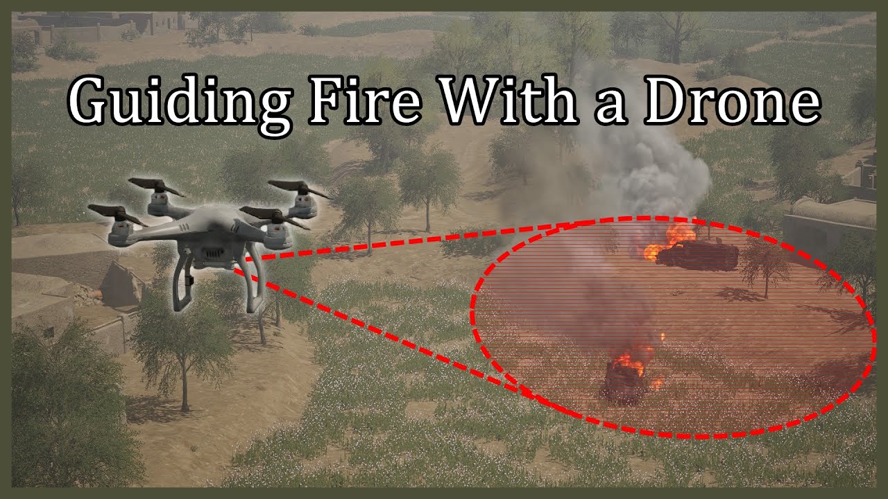Drone Warfare In Squad : Supporting Friendly Armor With An Eye In The Sky | Squad Gameplay