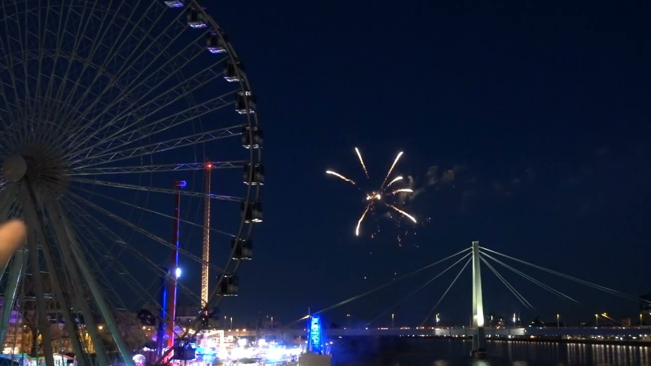 Feuerwerk vom 16.4 auf der Osterkirmes! | Probleme mit Pandora?