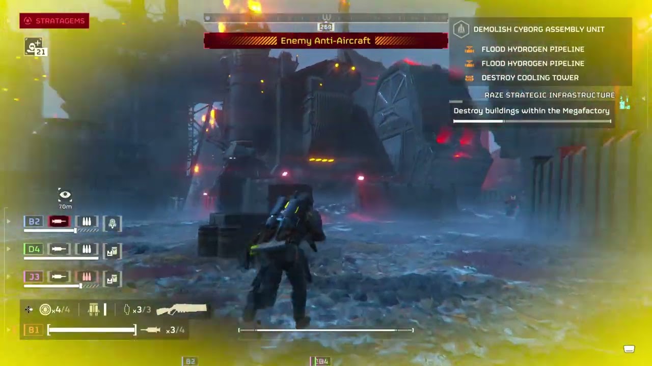 HELLDIVERS 2 PS5 / look up flying hammer [ SHD10] 