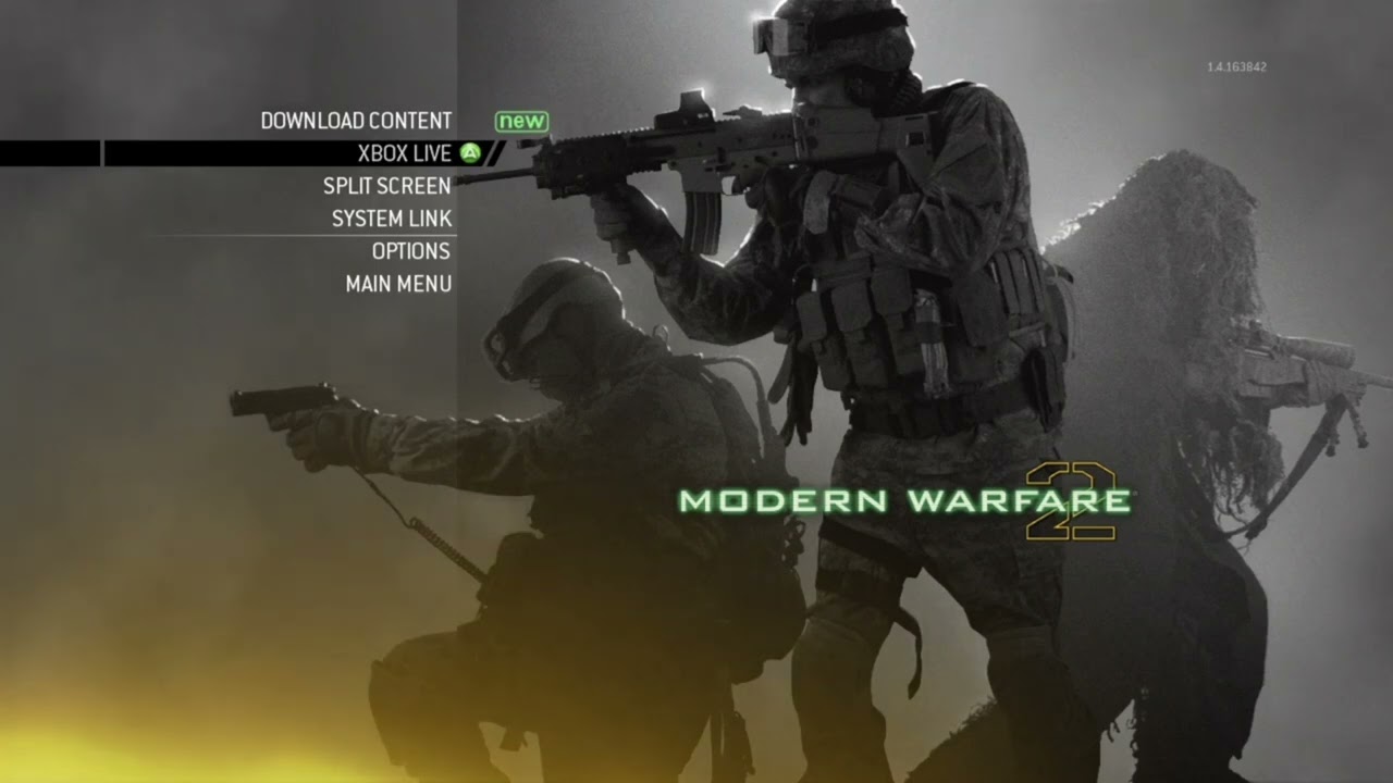 [1 hour] Call of Duty Modern Warfare 2 HD (MW2) — Main Menu Theme