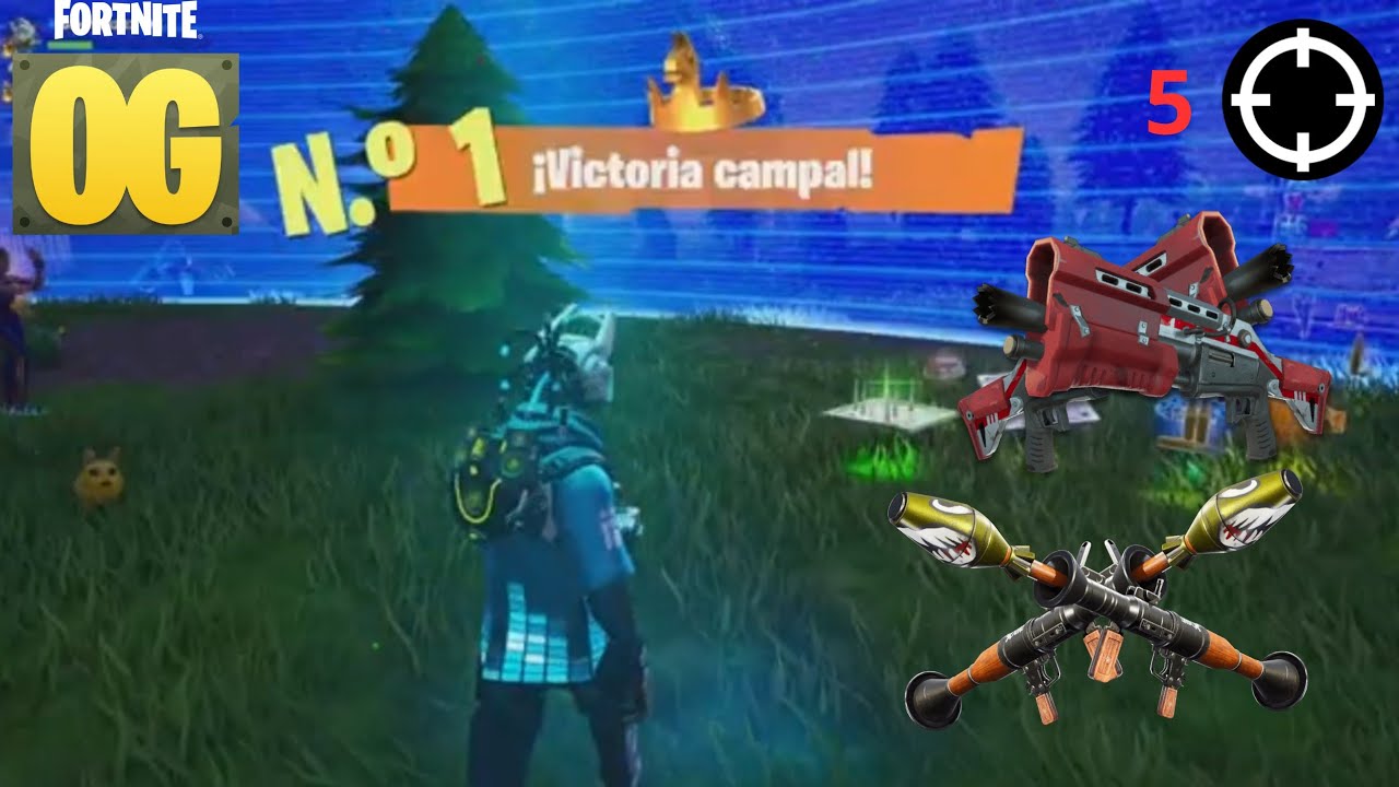 Gameplay de Fortnite BATTLE ROYALE OG Jugando con joseph242447