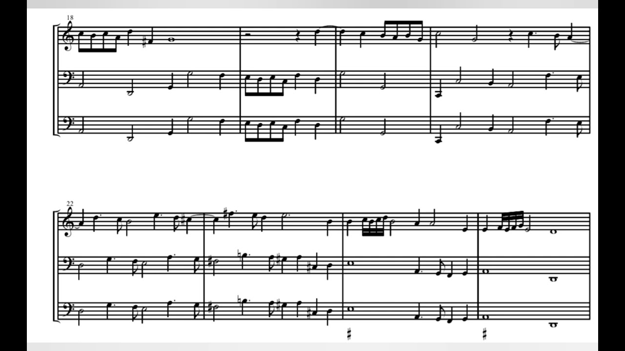 G.P. Cima Sonata a 2 per Cornetto e Trombone from Concerti Ecclesiastici SCORE