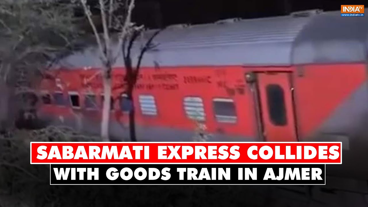 Rajasthan: Sabarmati Express collides with goods train in Ajmer, Passengers sustain minor injuries