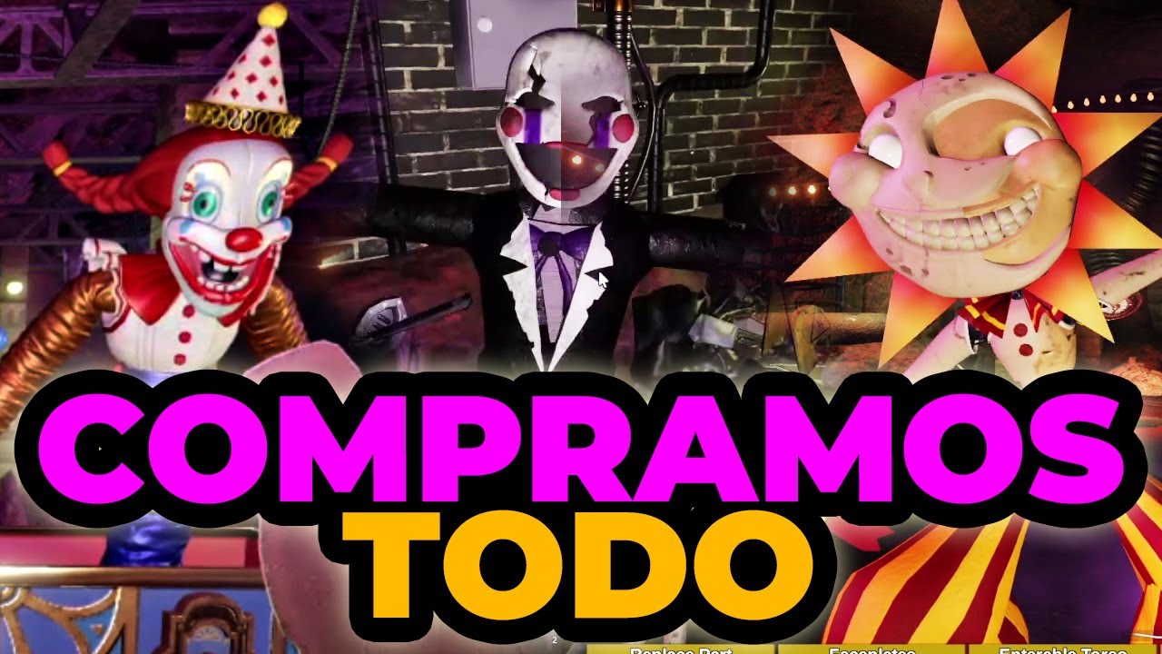 Soy RICO en FNAF TPRR y me COMPRO MUCHOS ANIMATRÓNICOS