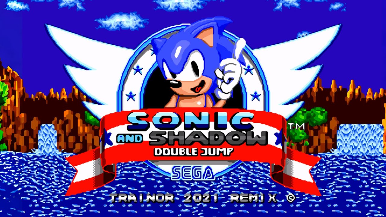SoNiC & ShaDoW Double Jump ReMiX walkthrough (Sega Mega Drive/Genesis)