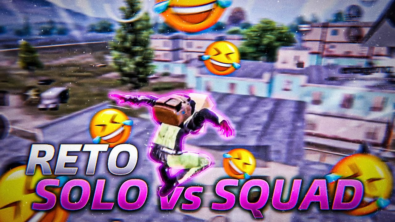 SOLO VS SQUAD | RETO MODO CAMPER 😂 | PUBG MOBILE TEAM QUESO AYALA