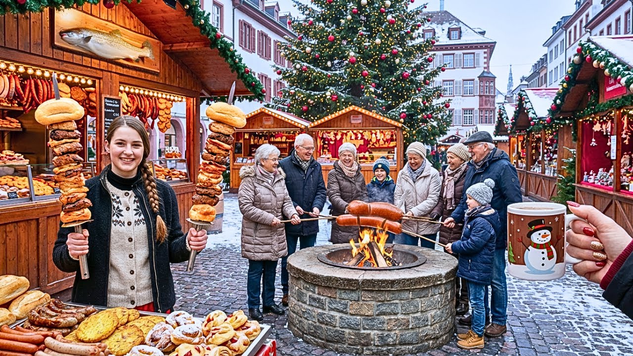 СОКРОВИЩЕ РОЖДЕСТВА 🎄 Самый Красивый Рождественский Рынок Швейцарии с Лучшей Едой в Европе